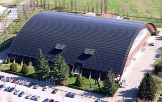 Impianto fotovoltaico Palazzetto dello Sport di Perugia